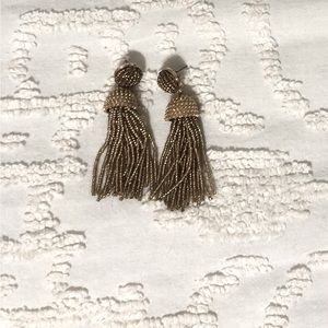 BaubleBar Gold Beaded Earrings